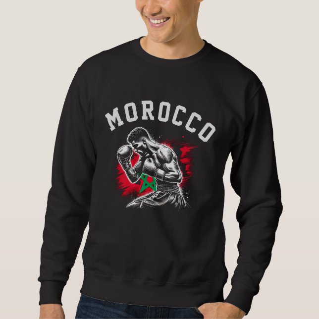 Sweatshirt Boxeur Marocain (Devant)