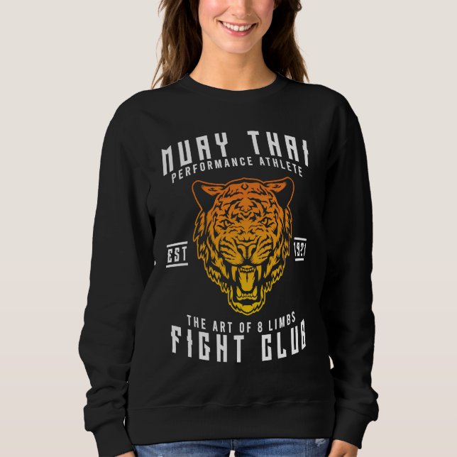 Sweatshirt Boxing Muay Thai  Kickboxing  Women Men (Devant)