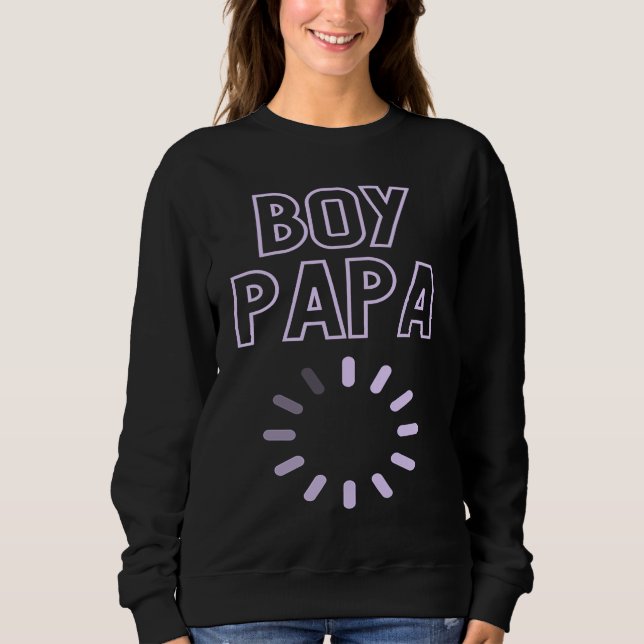 Sweatshirt Boy Papa Loading (Devant)