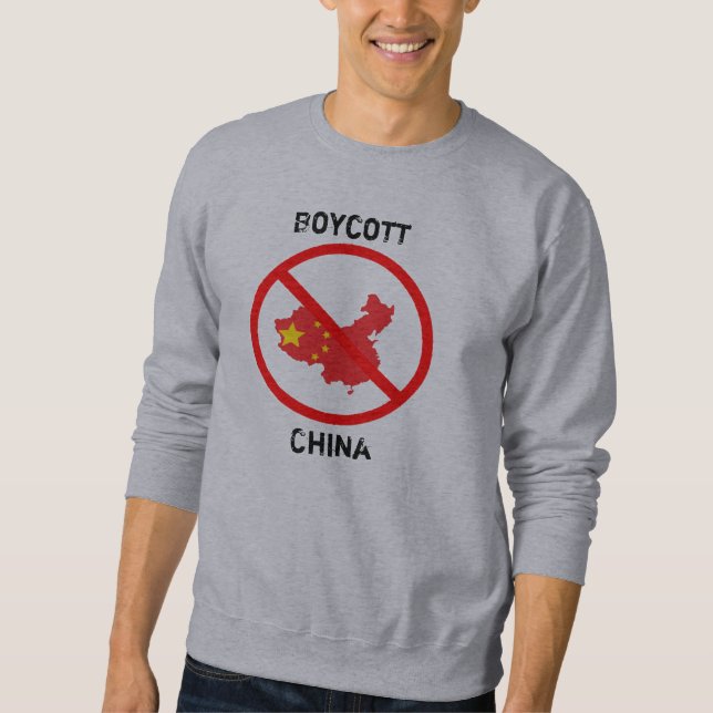 Sweatshirt Boycott Chine (Devant)