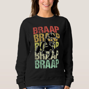 Sweatshirt Braap Quad Vintage