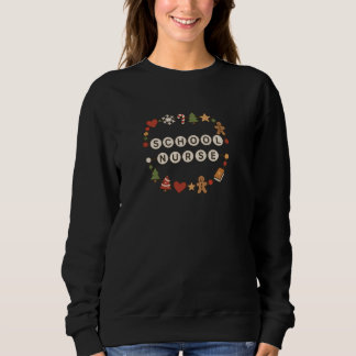 Sweatshirt Bracelet de l'école d'infirmières de Noël – Vacanc