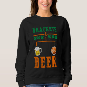 Sweatshirt Brackets Et La Marche De La Bière Basketball Colle