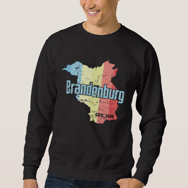 Sweatshirt Brandenburg new Federal State Germany (Devant)