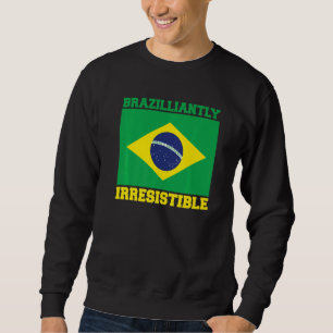 Sweatshirt Brasil Brésilienne Irrésistible Racine B