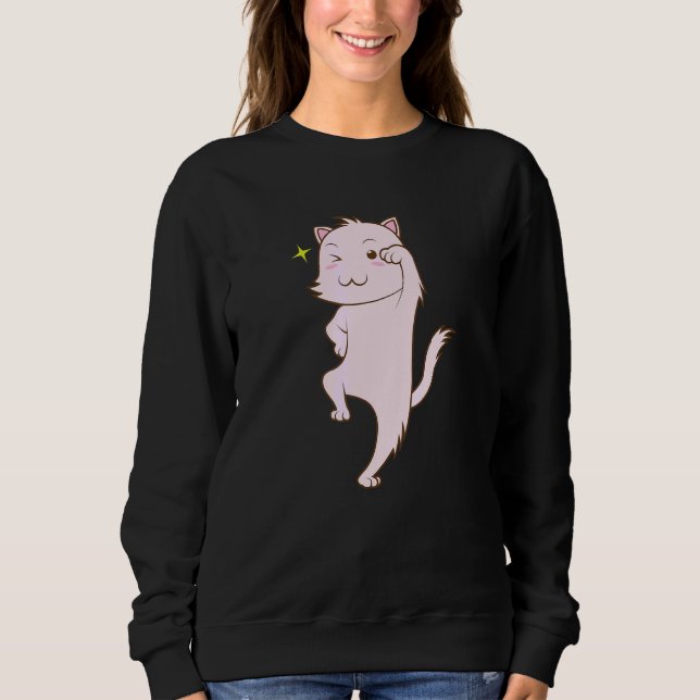 Sweatshirt Brave Chat (Devant)