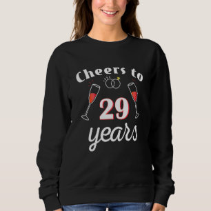 Sweatshirt Bravo À 29 Ans Anneau Marié 1993 Champagne Ann