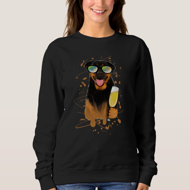 Sweatshirt Bravo Rottweiler Hund Geschenke (Devant)