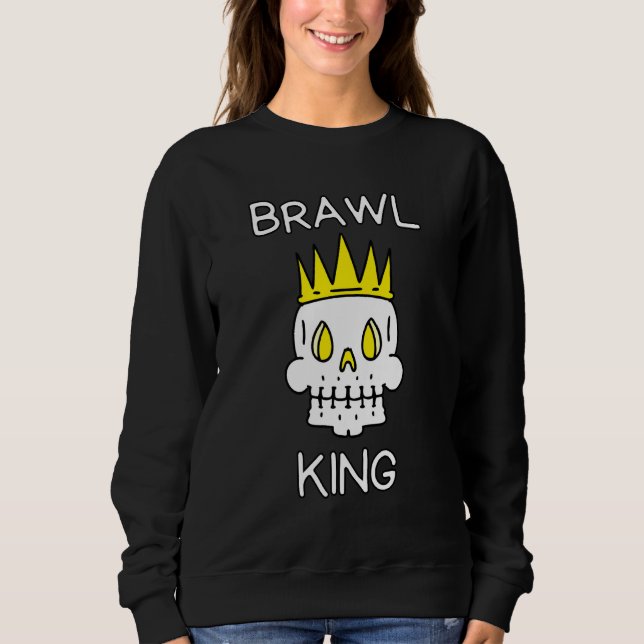 Sweatshirt Brawl King Brawling Gamer Jeu 6 (Devant)