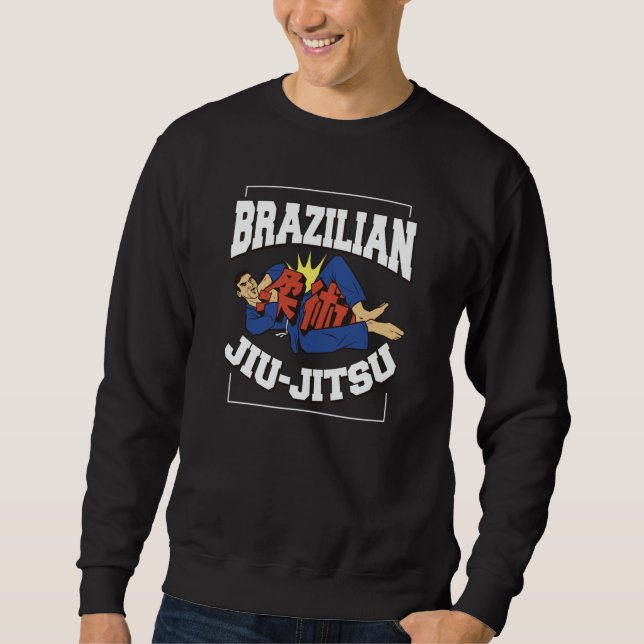 Sweatshirt Brazilian Jiu Jitsu BJJ Jiu jitsu Fighting for Kid (Devant)
