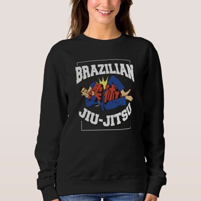 Sweatshirt Brazilian Jiu Jitsu BJJ Jiu jitsu Fighting for Kid (Devant)