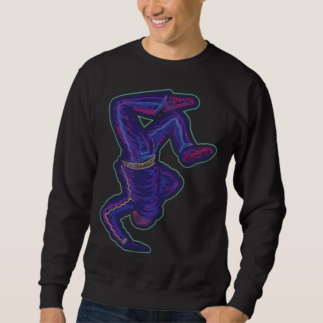 Sweatshirt Breakdancing B Boy Hip Hop Dancer (Devant)