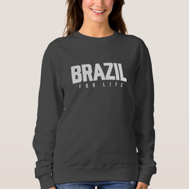 Sweatshirt Brésil Pour la Vie (Devant)