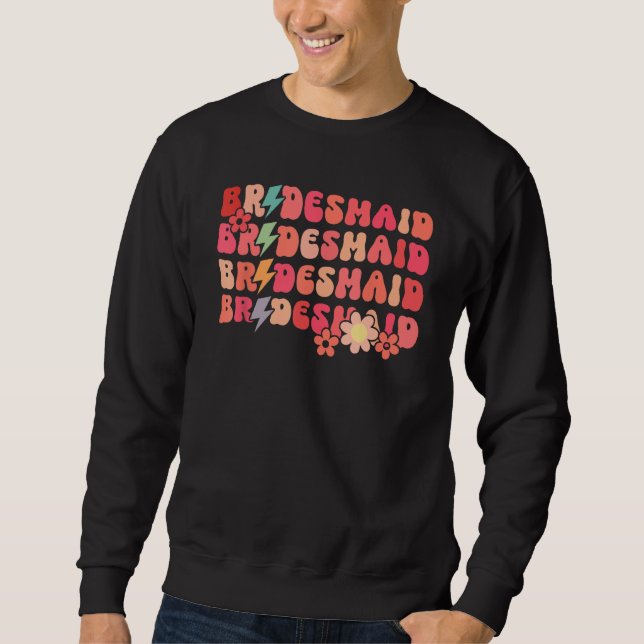 Sweatshirt Bride Bridesmaid Matching Bachelorette Party Brida (Devant)