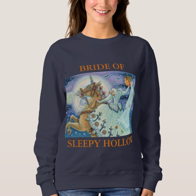 Sweatshirt BRIDE OF SLEEPY HOLLOW, HALLOWEWEEN Marine SWEATSH (Devant)