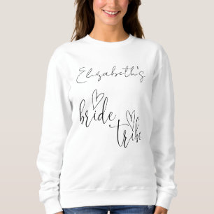 Sweatshirt Bride Tribe Bachelorette Bridesmaitres