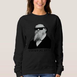 Sweatshirt Brigham Young Lunettes de soleil Heart LDS