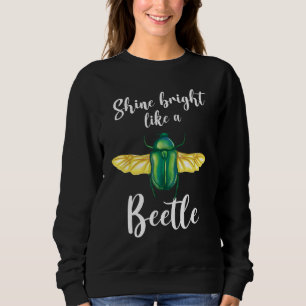 Sweatshirt Brillant comme un coléoptère entomologiste de colé