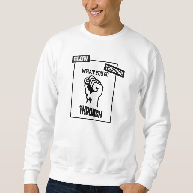 Sweatshirt Briller à travers les ténèbres (Devant)
