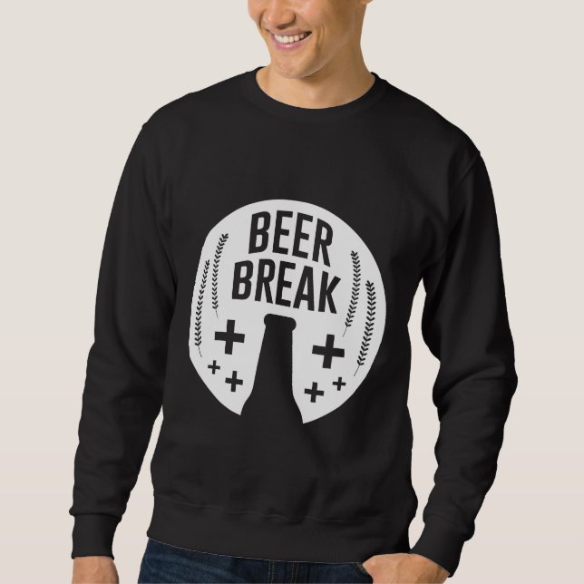 Sweatshirt Brise De Bière Bière Autochtone Drunk Bière Fabriq (Devant)