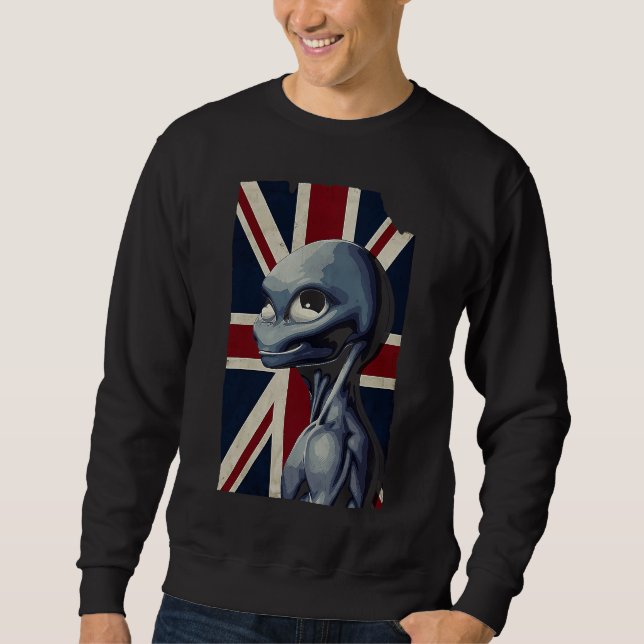 Sweatshirt British Alien (Devant)