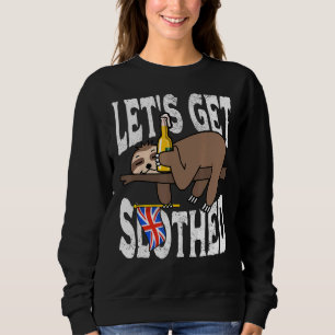 Sweatshirt British Queen Platinum Jubilee 2022 Obtenons de l'