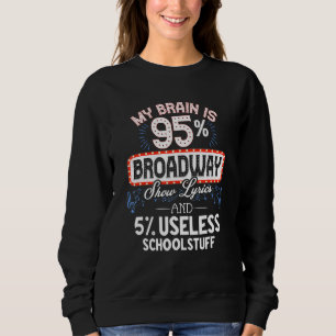 Sweatshirt Broadway Spectacles Théâtre Broadway Théâtre
