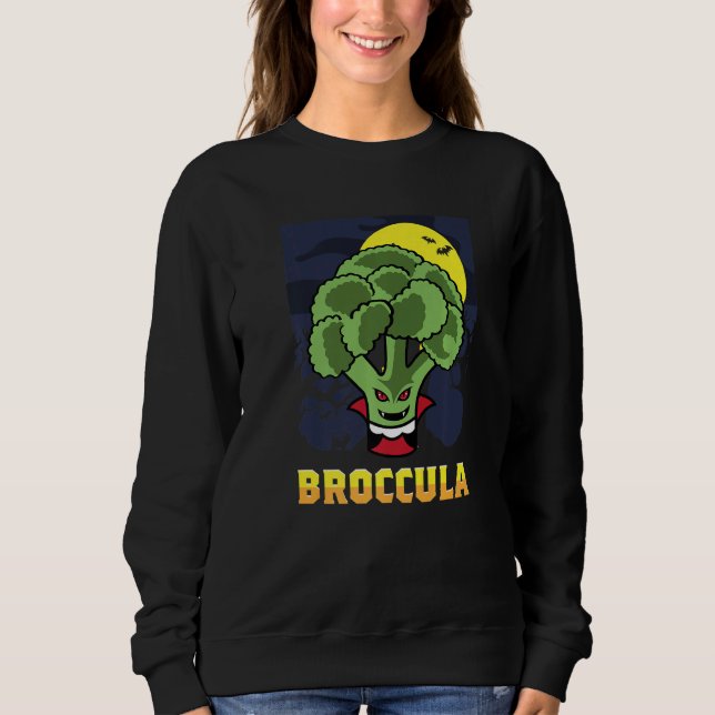 Sweatshirt Broculla végétarien (Devant)