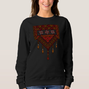 Sweatshirt Broderie palestinienne de Tatreez Art palestine