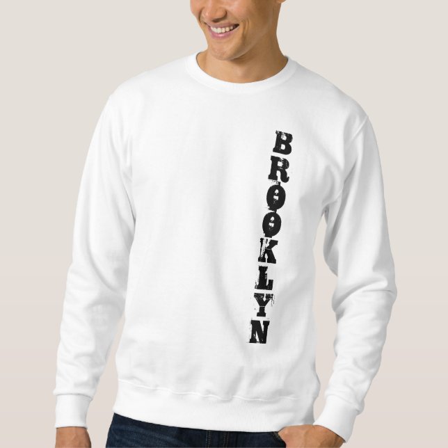 Sweatshirt Brooklyn New York City Nyc Modèle Classique de bas (Devant)