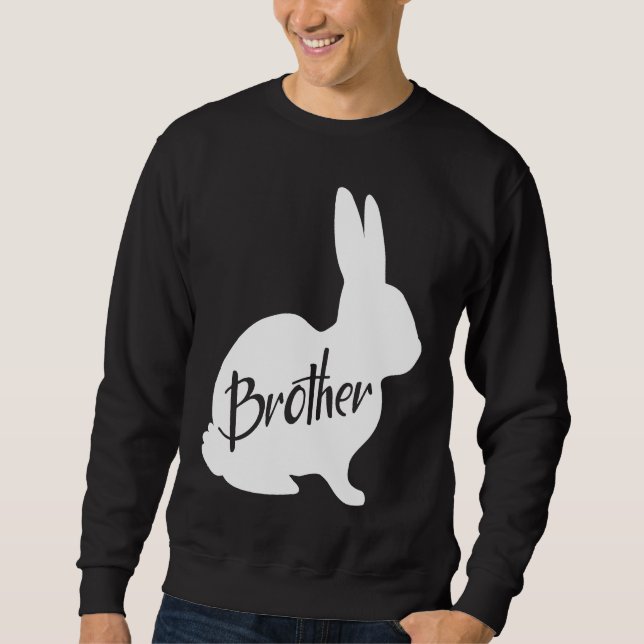 Sweatshirt Brother Bunny Rabbit Easter (Devant)