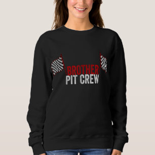 Sweatshirt Brother Pit Crew Vintage Pour Costume De Fête De C