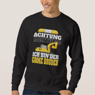 Sweatshirt Brother pour enfants Constructeur de Digger Big Bo