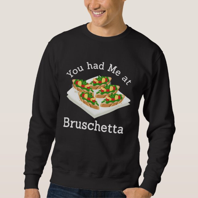 Sweatshirt Bruschetta Apparel Italy Antipasto (Devant)
