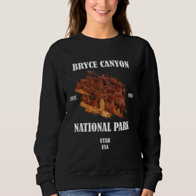 Sweatshirt Bryce Canyon National Park Utah USA (Devant)
