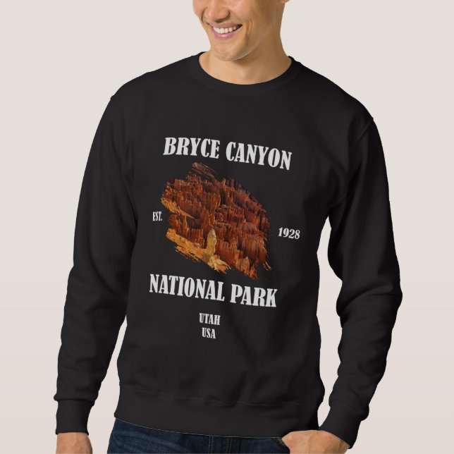 Sweatshirt Bryce Canyon National Park Utah USA (Devant)