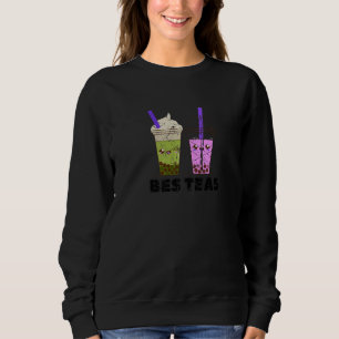 Sweatshirt Buble Bes Teas Boba Milk Tea Pearl Tapioca