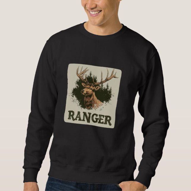 Sweatshirt Buck de cerf avec le costume de déclaration de Ran (Devant)
