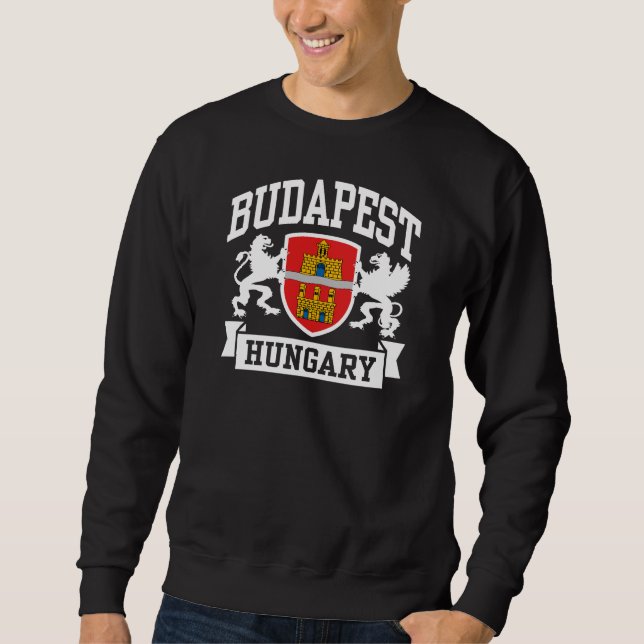 Sweatshirt Budapest Hongrie (Devant)