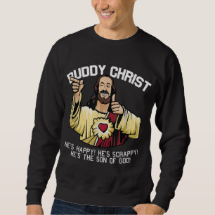 Sweatshirt Buddy Christ Cool de Noël Jésus Christ Religieux C