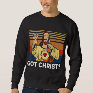 Sweatshirt Buddy Christ Cool de Noël Jésus Christ Religieux C