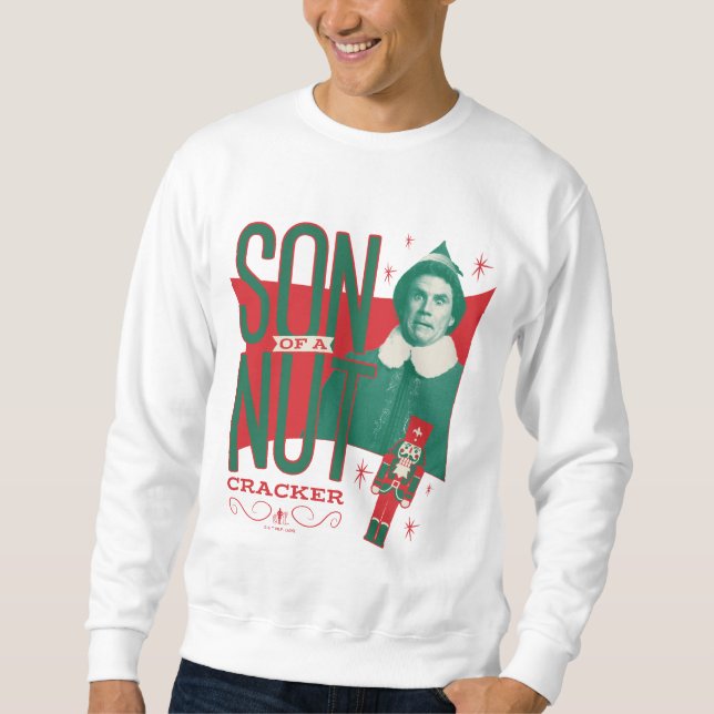 Sweatshirt Buddy, le Fils elfe d'un Noisette (Devant)