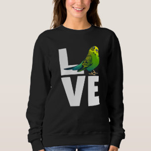 Sweatshirt Budgie pour hommes femmes perruche perroquet macar