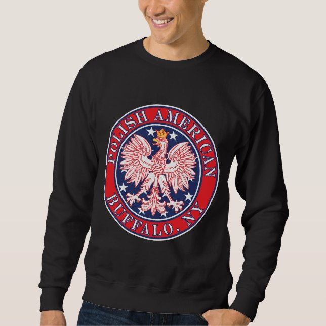 Sweatshirt Buffalo New York polonais (Devant)