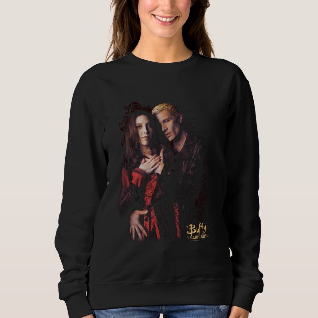 Sweatshirt Buffet Le Vampire Slayer Iconic Spike Drusilla Ret (Devant)