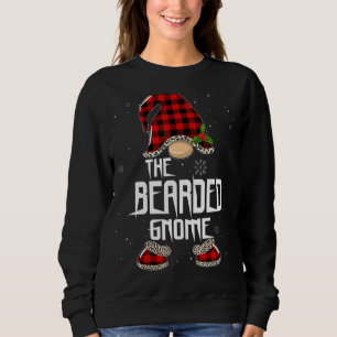 Sweatshirt Buffle de Gnome Laissé Correspondant Famille Chris