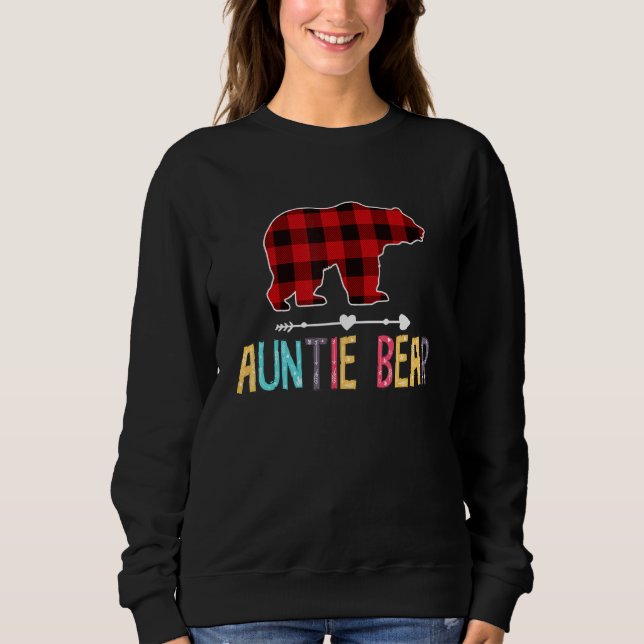 Sweatshirt Buffle de l'ours de la tante (Devant)