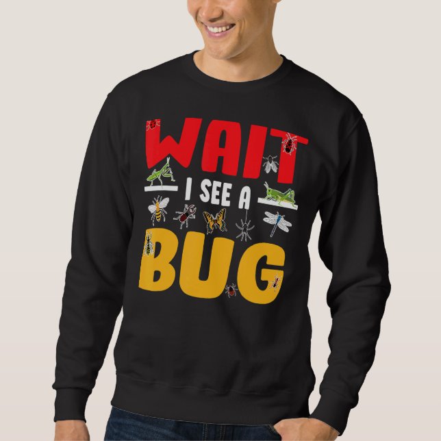 Sweatshirt Bug Pour Hommes Femmes Insecter Ladybug Science En (Devant)
