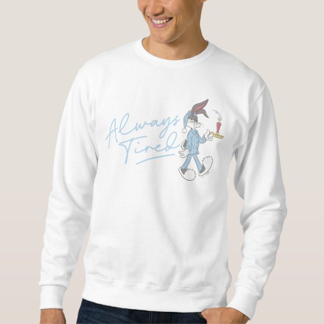 Sweatshirt BUGS BUNNY™ Toujours Fatigué (Devant)