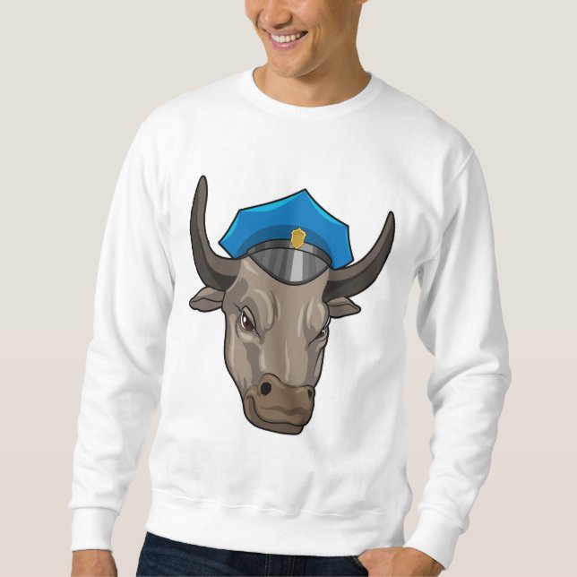 Sweatshirt Bull agent de police Police (Devant)